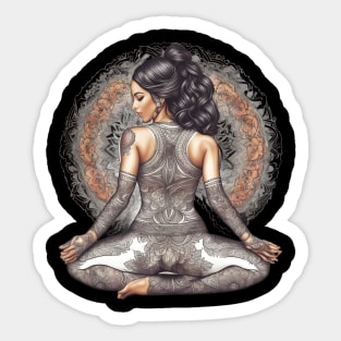 Bikram Yoga Sticker